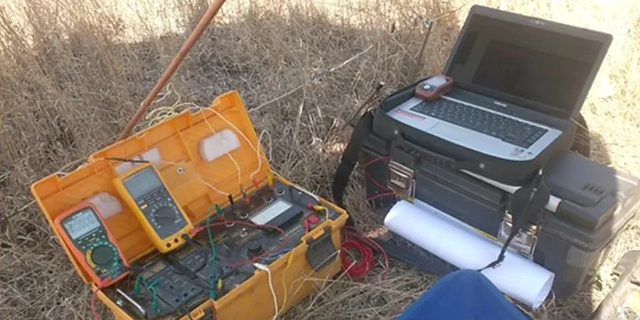 Illustrative image of Electrical resistivity / VES (Vertical Electrical Sounding) in Gatineau